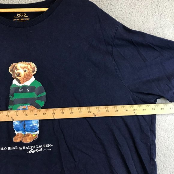 Polo Ralph Lauren University Bear College  T-Shirt short sleeve 3XLT - Picture 5 of 8